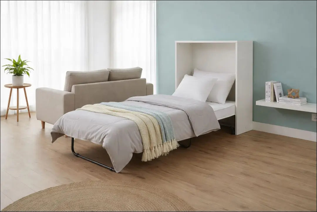 Sulankstoma lova - konsolė GI940 - €170 Save 50% 100-200, __label:Pristatymas 1-2 d.d., color-balta, konsoles,