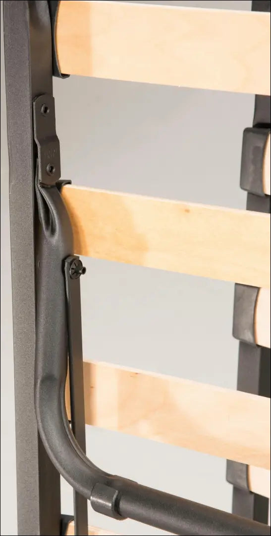 Sulankstoma lova su čiužiniu GI673 - €109 Save 50% 100-200, __label:Pristatymas 1-2 d.d., color-juoda, kita,