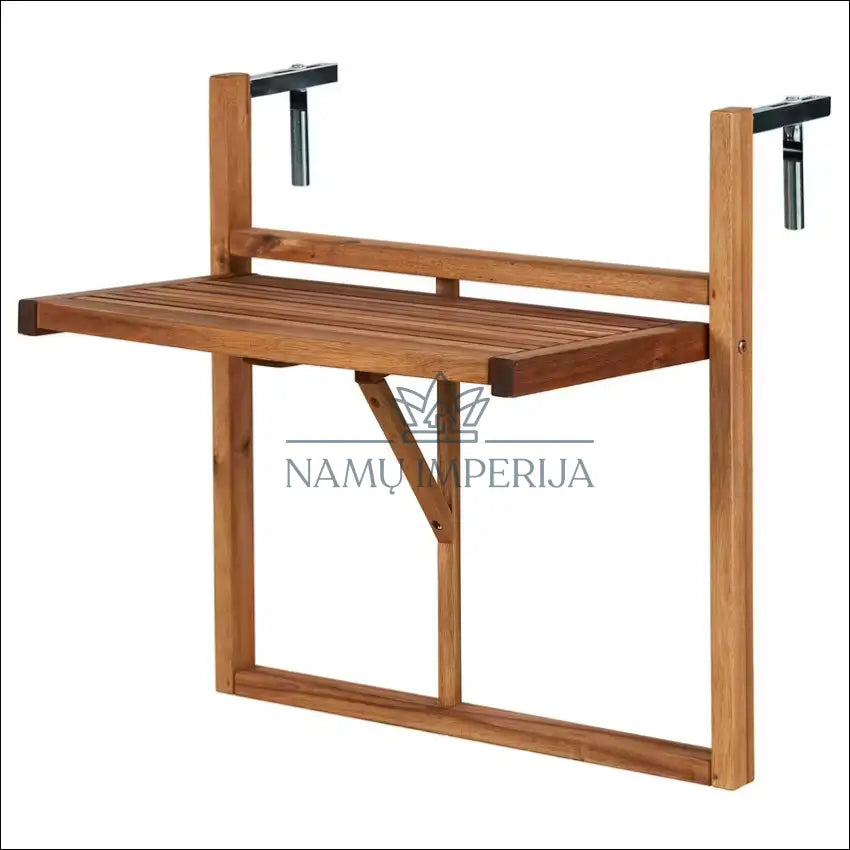 Sulankstomas balkono staliukas LI763 - €39 Save 50% 25-50, __label:Pristatymas 1-2 d.d., color-ruda, lauko baldai,