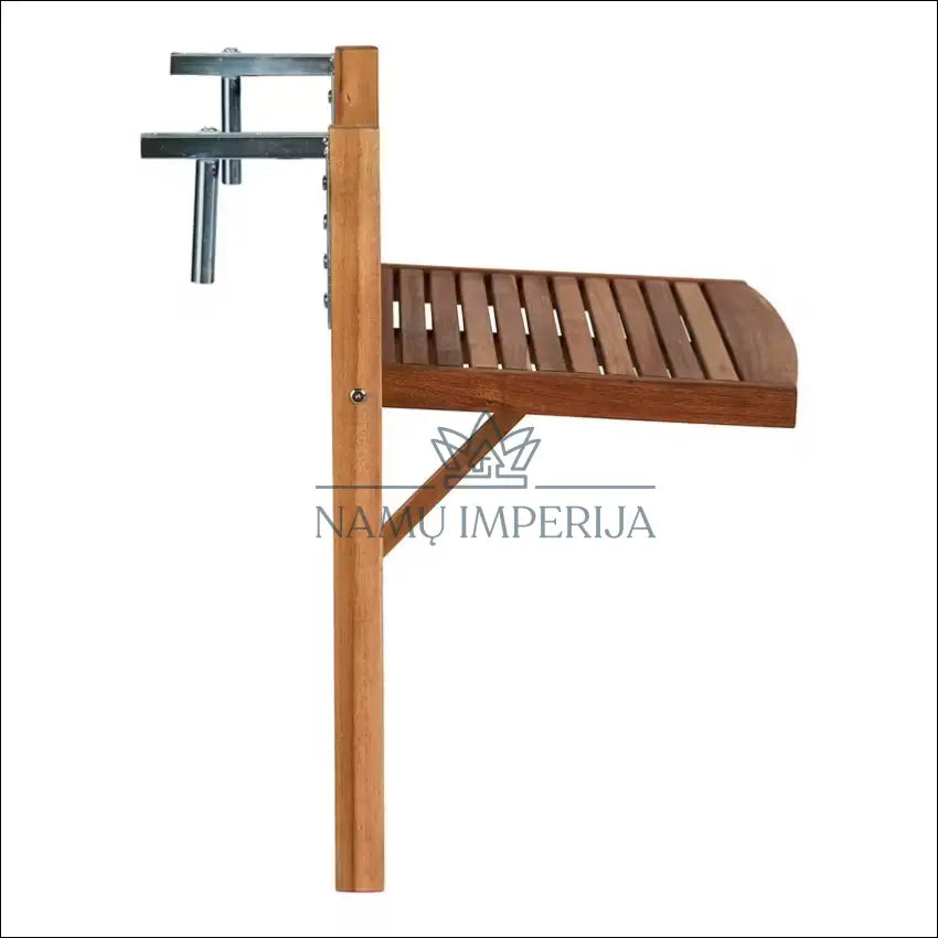 Sulankstomas balkono staliukas LI763 - €39 Save 50% 25-50, __label:Pristatymas 1-2 d.d., color-ruda, lauko baldai,