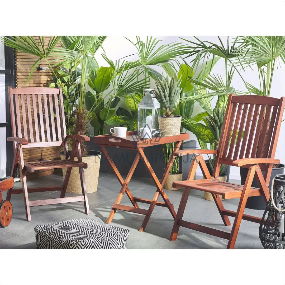 Sulankstomas medinis staliukas/padėklas SI1709 - €57 Save 50% 50-100, __label:Pristatymas 1-2 d.d., color-ruda, lauko