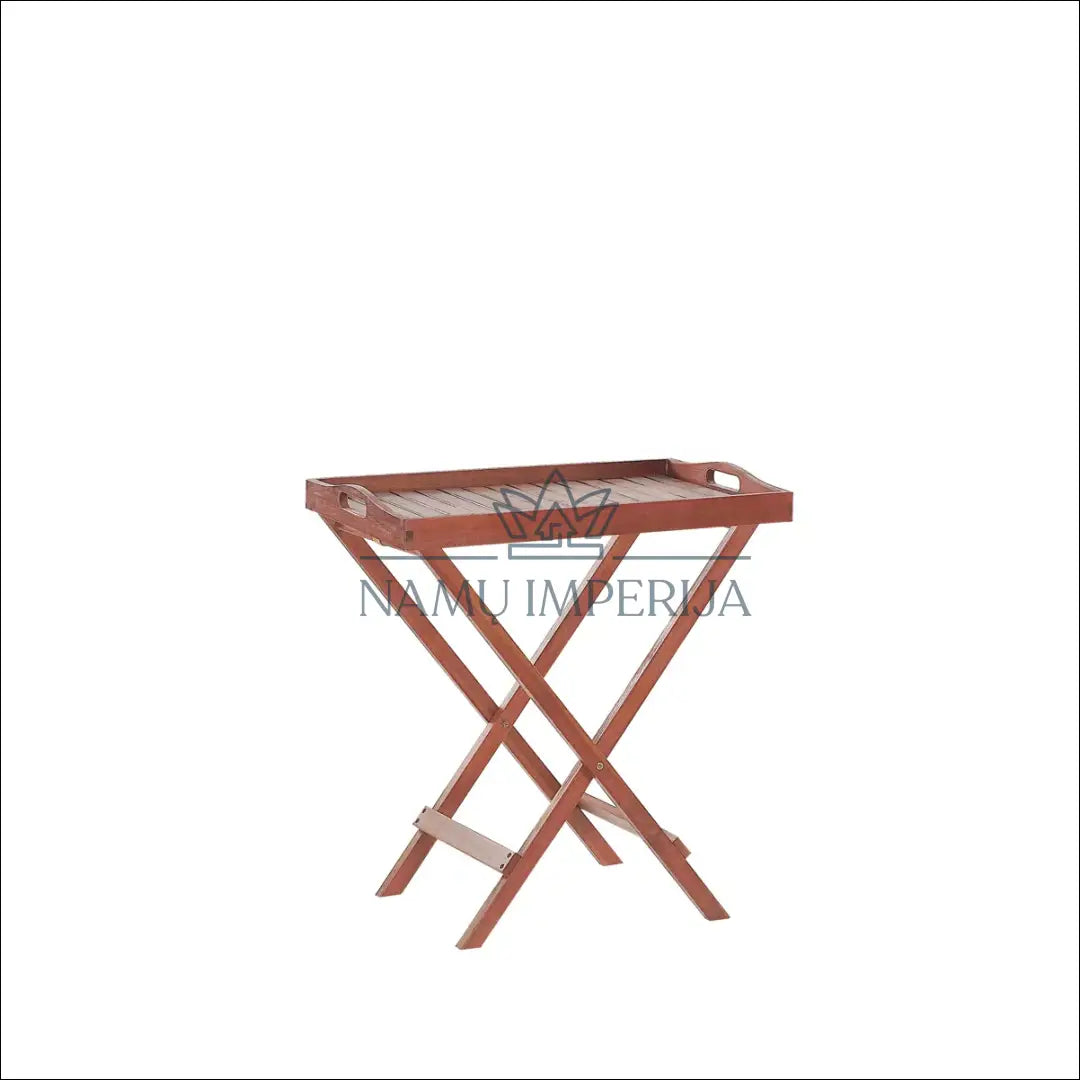 Sulankstomas medinis staliukas/padėklas SI1709 - €57 Save 50% 50-100, __label:Pristatymas 1-2 d.d., color-ruda, lauko