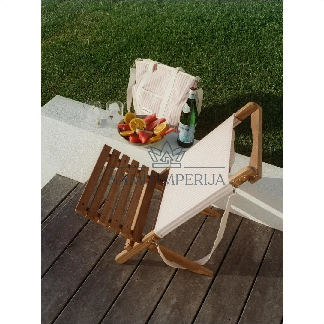 Sulankstomas šezlongas LI530 - €76 Save 60% 50-100, __label:Pristatymas 1-2 d.d., color-balta, color-rozine, color-ruda