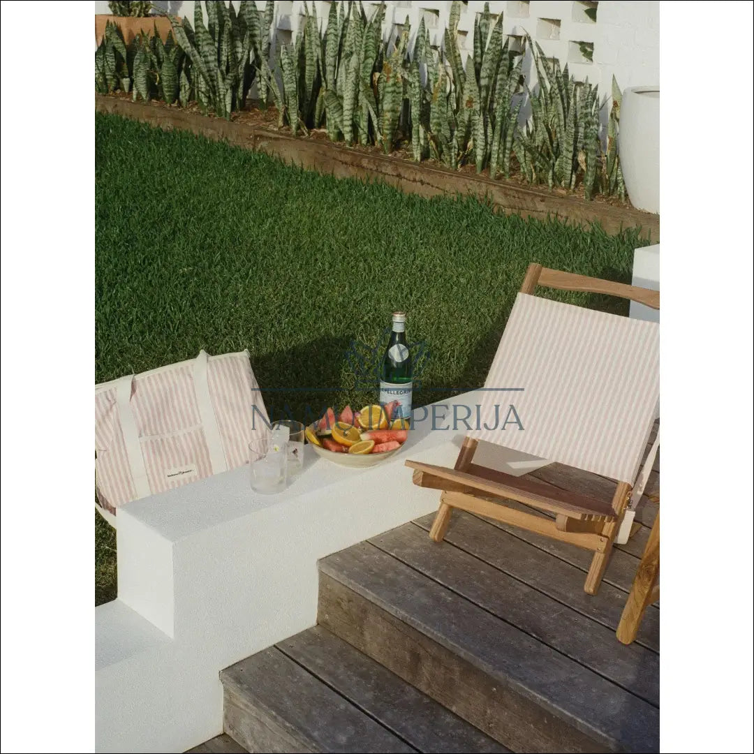 Sulankstomas šezlongas LI530 - €76 Save 60% 50-100, __label:Pristatymas 1-2 d.d., color-balta, color-rozine, color-ruda