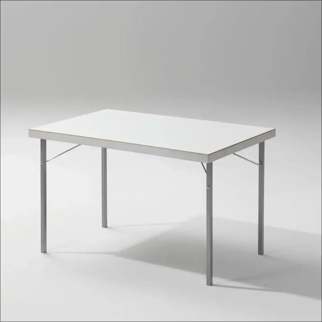 Sulankstomas stalas VI1107 - €130 Save 50% 100-200, __label:Pristatymas 1-2 d.d., color-balta, color-sidabrine,