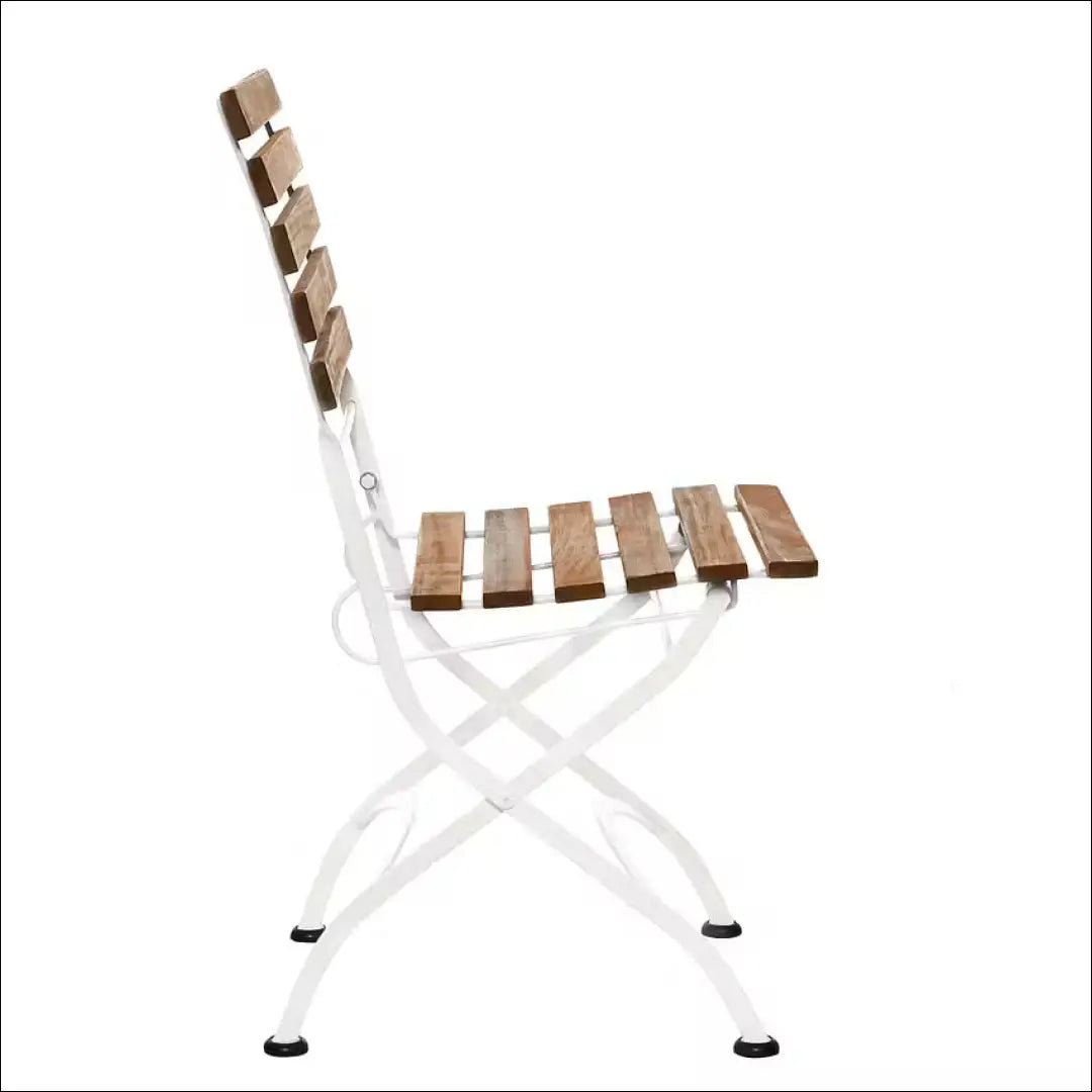 Sulankstomų sodo kėdžių komplektas (2vnt) LI769 - €93 Save 50% 50-100, __label:Pristatymas 1-2 d.d., color-balta,