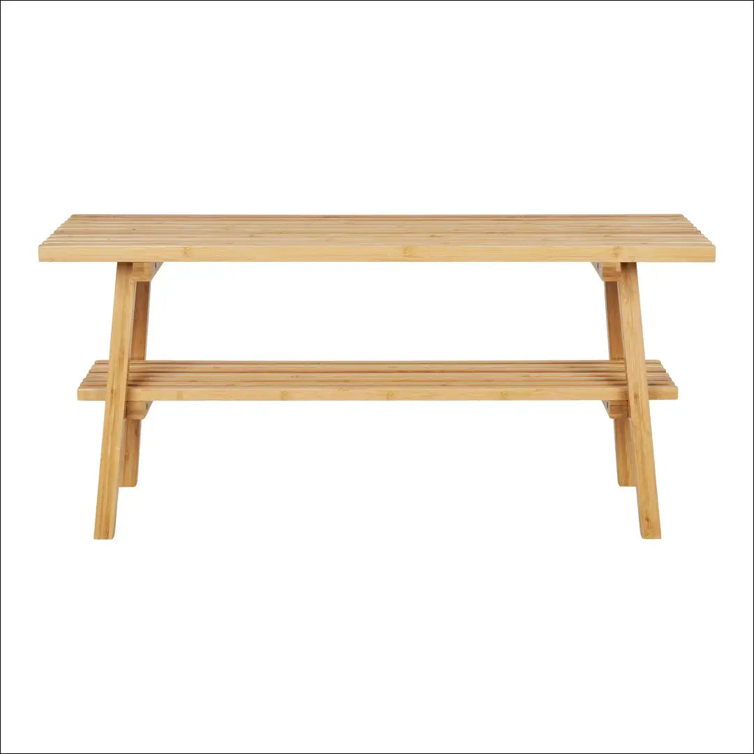 Suoliukas bambukinis natūralus 70x28x45 RD266 - €68 Save 15% 50-100, __label:Pristatymas 5-14 d.d., Benches, Natūrali,