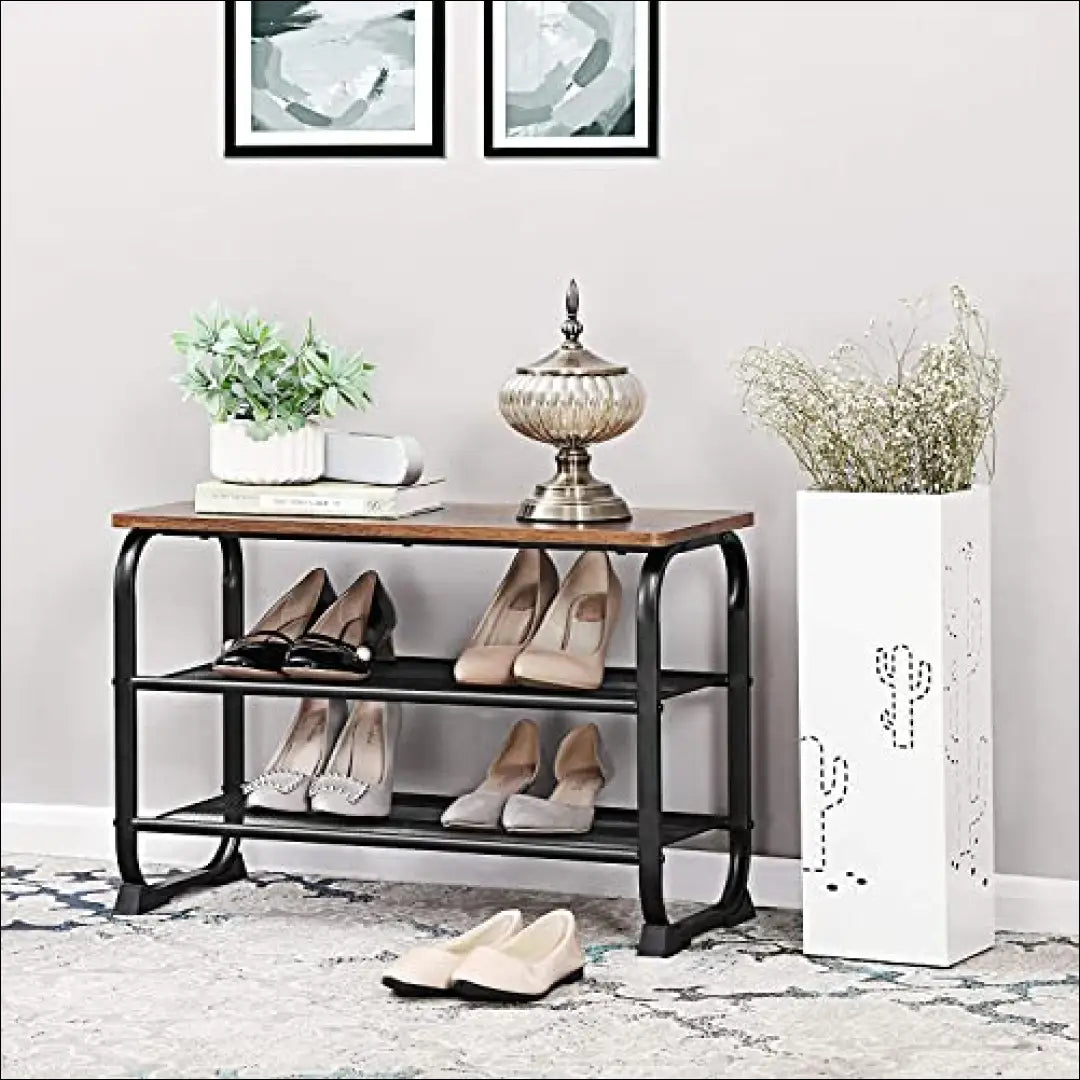 Suoliukas su lentynomis/daiktadėže SM1088 - €81 Save 40% 50-100, __label:Pristatymas 5-14 d.d., batu-suoliukas,