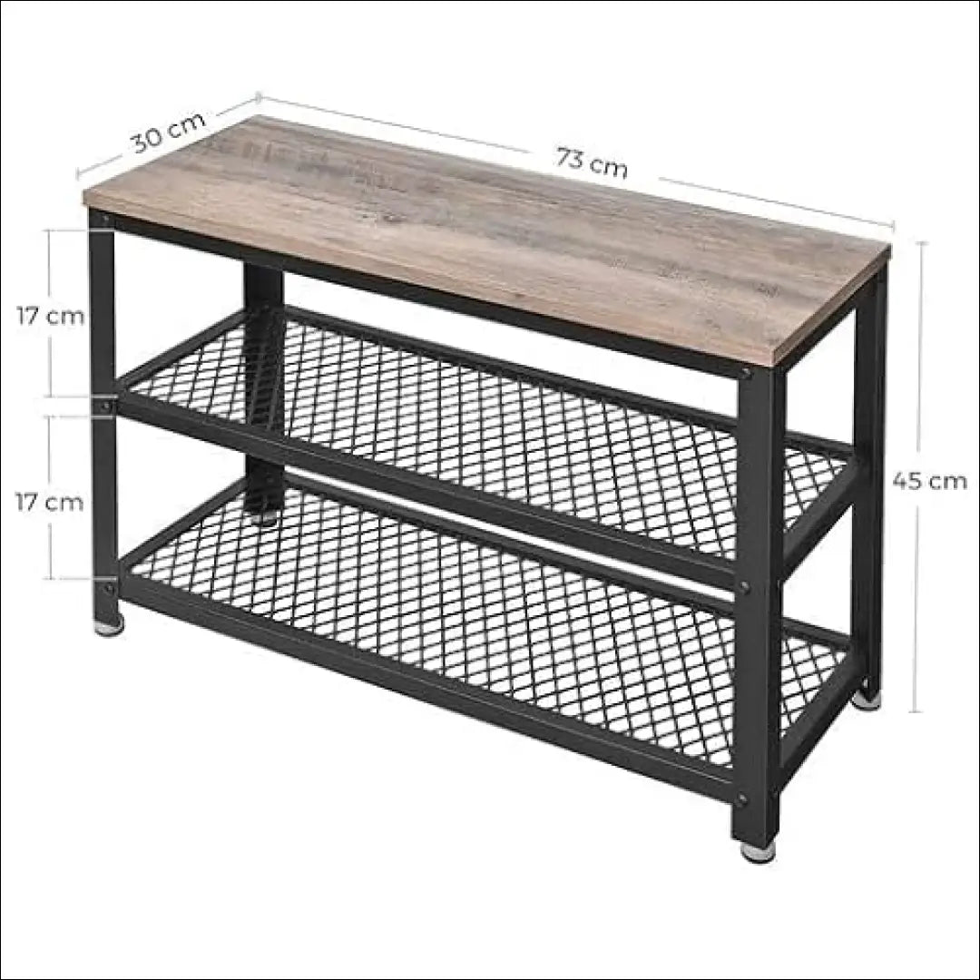Suoliukas su lentynomis/daiktadėže SM1091 - €82 Save 40% 50-100, __label:Pristatymas 5-14 d.d., batu-suoliukas,