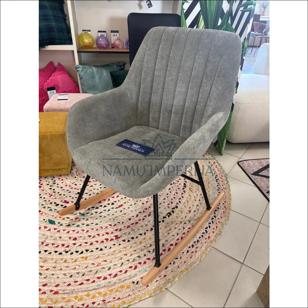 Supama kėdė MI788 - €94 Save 50% 50-100, __label:Pristatymas 1-2 d.d., color-pilka, foteliai, kedes-valgomojo €50
