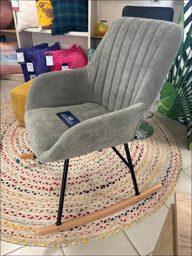 Supama kėdė MI788 - €94 Save 50% 50-100, __label:Pristatymas 1-2 d.d., color-pilka, foteliai, kedes-valgomojo €50