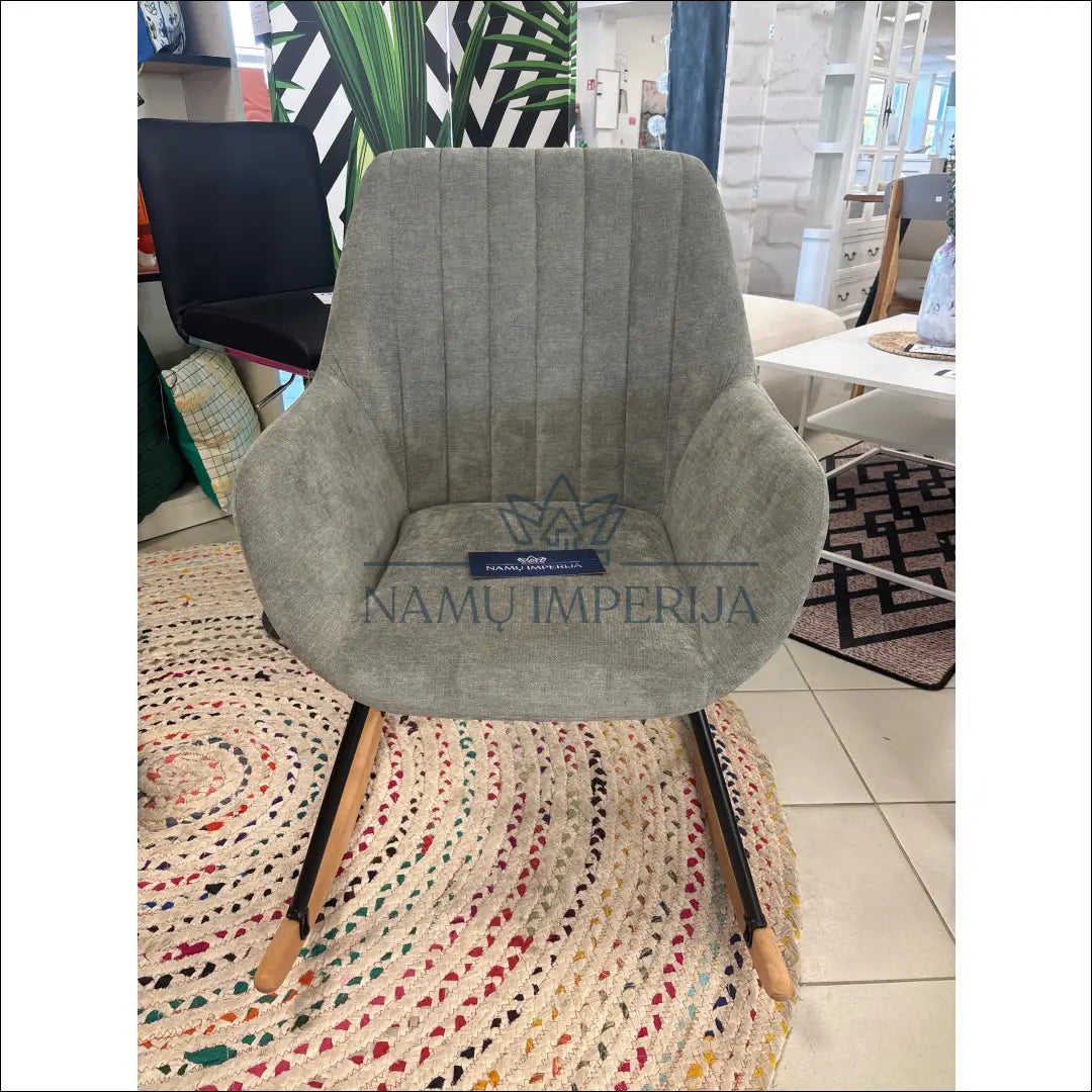 Supama kėdė MI788 - €94 Save 50% 50-100, __label:Pristatymas 1-2 d.d., color-pilka, foteliai, kedes-valgomojo €50