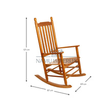 Įkelti vaizdą į galerijos rodinį, Supama medinė kėdė VI406 - 50-100, color-ruda, foteliai,
