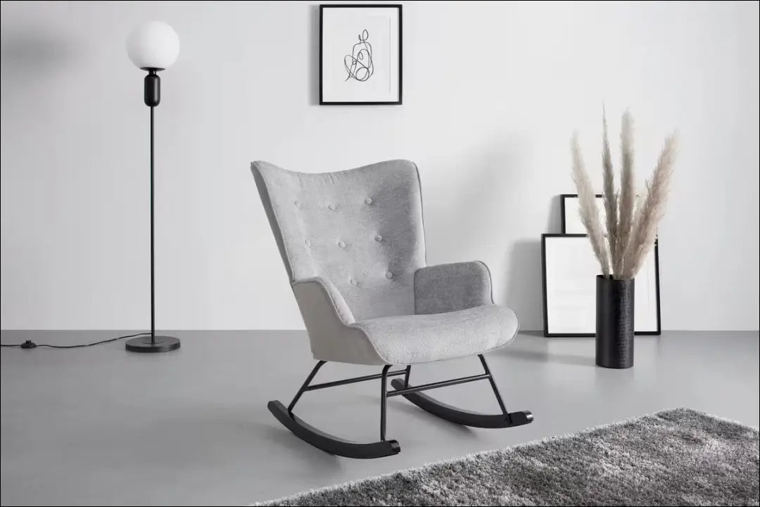 Supamas fotelis MI1003 - €85 Save 50% 50-100, __label:Pristatymas 1-2 d.d., color-pilka, foteliai, material-poliesteris