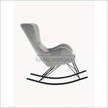 Augšupielādējiet attēlu galerijas skatā Supamas krėslas MI454 - €225 Save 55% color-pilka, foteliai, material-aksomas, material-poliesteris, minksti Aksomas
