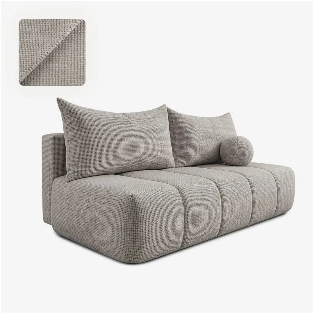 Šviesiai pilka šenilinė sofa-lova TE2491 - €681.05 Save 15% __label:Pristatymas 5-14 d.d., Newelite Naujausi produktai