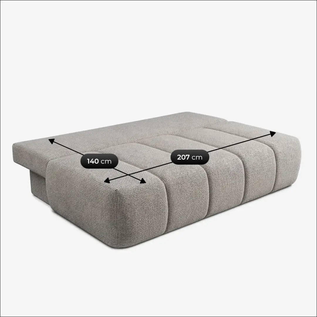 Šviesiai pilka šenilinė sofa-lova TE2491 - €681.05 Save 15% __label:Pristatymas 5-14 d.d., Newelite Naujausi produktai
