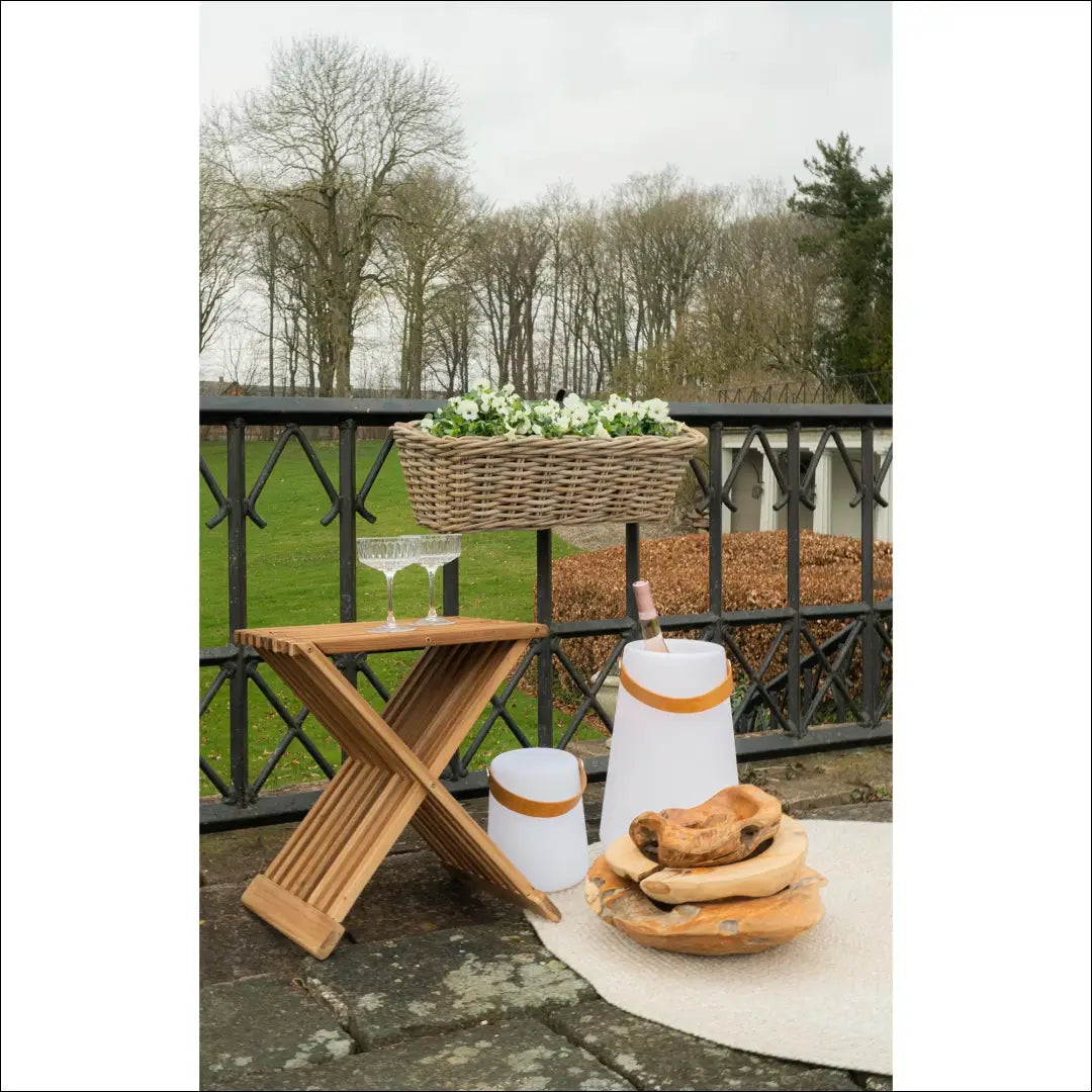 Taburetė tikmedžio natūrali 40x35x45 cm RD278 - €85 Save 15% 50-100, __label:Pristatymas 5-14 d.d., Natūrali, nordic,