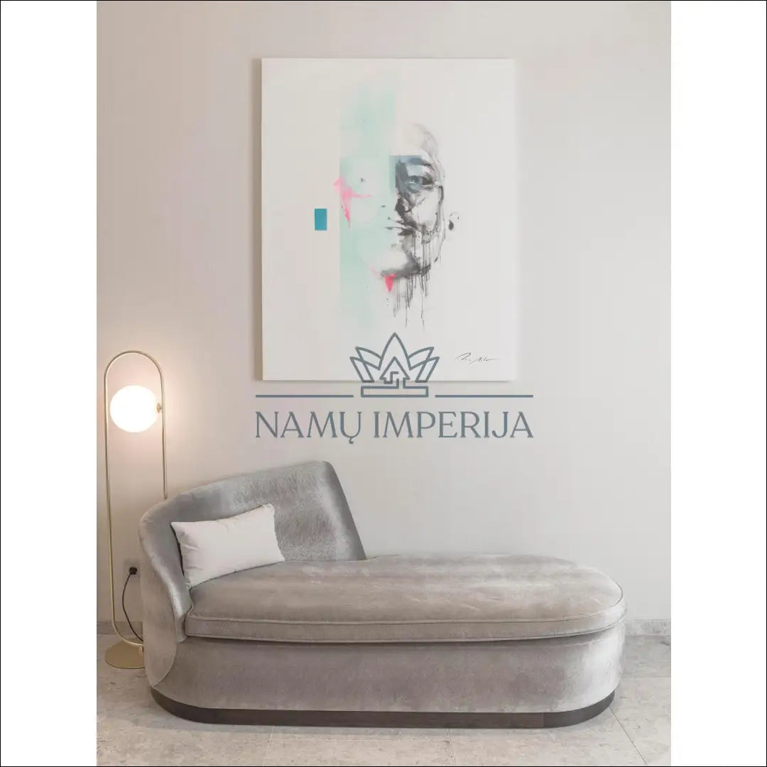Tapetas DI6604 - €13 Save 50% __label:Pristatymas 1-2 d.d., color-balta, color-pilka, interjeras, sienu dekoracijos Iki