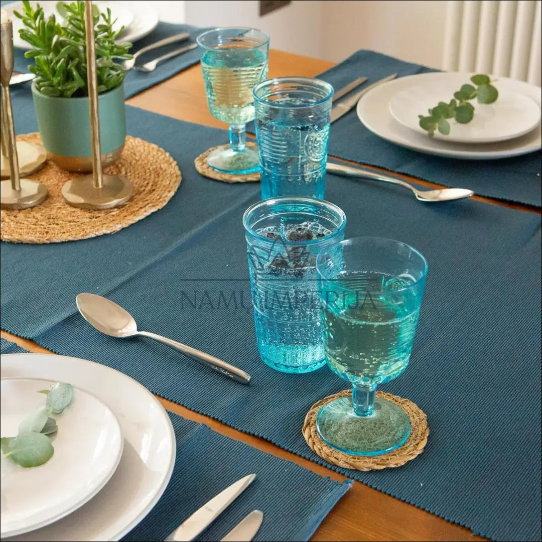 Taurių komplektas (4vnt) DI8668 - €16 Save 50% __label:Pristatymas 1-2 d.d., color-melyna, indai, interjeras,