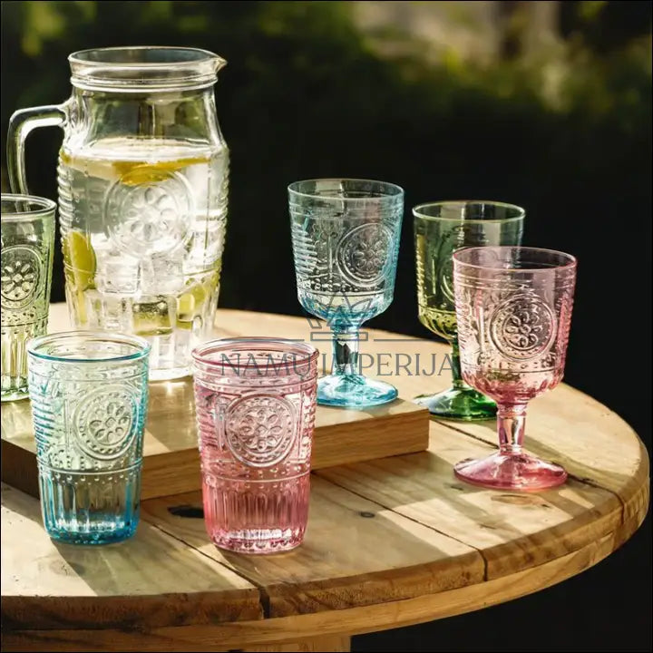 Taurių komplektas (4vnt) DI8923 - €16 Save 50% __label:Pristatymas 1-2 d.d., color-rozine, indai, interjeras,
