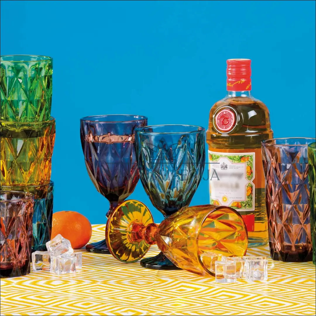 Taurių komplektas (4vnt) DI8963 - €19 Save 50% __label:Pristatymas 1-2 d.d., color-marga, color-margas, indai,