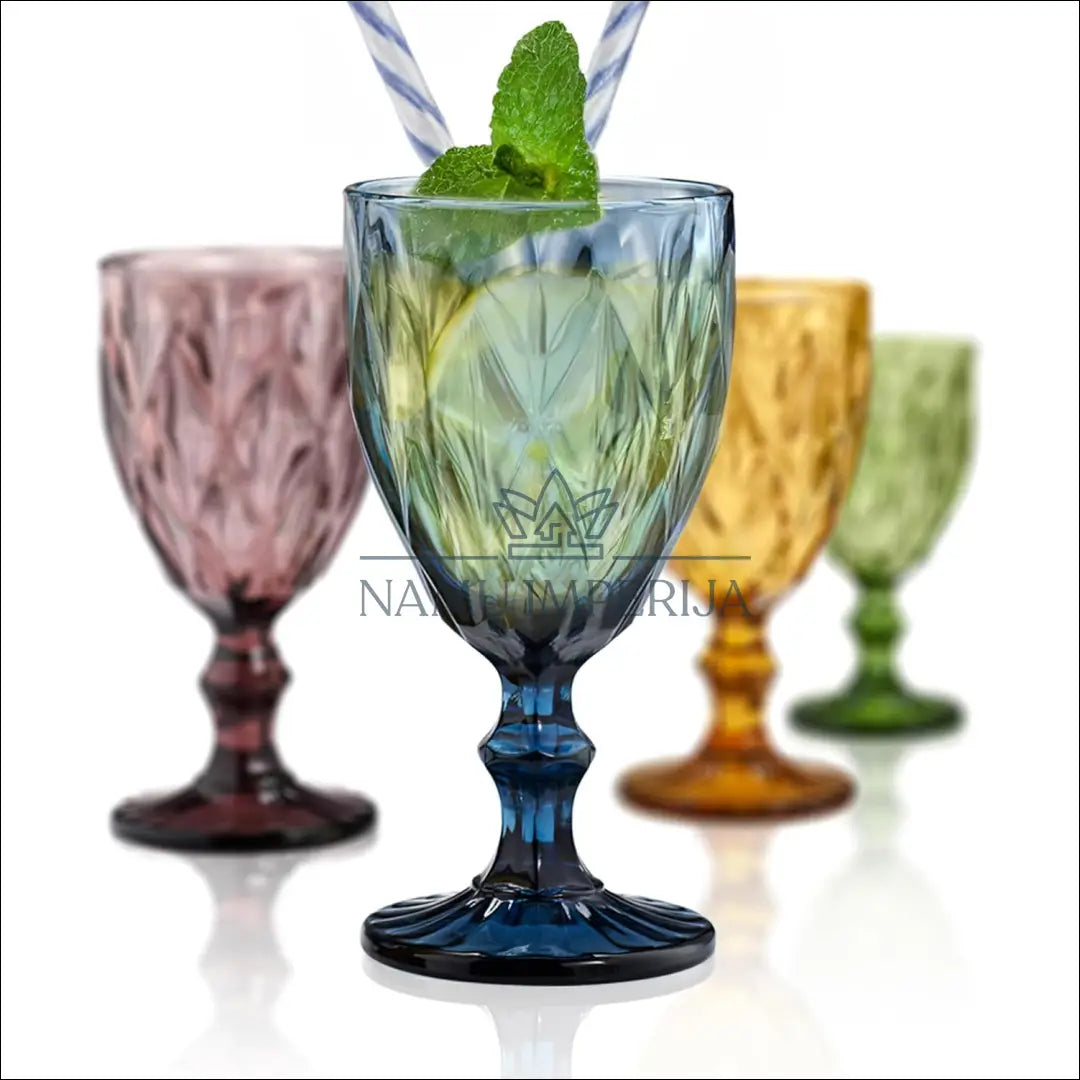 Taurių komplektas (4vnt) DI8963 - €19 Save 50% __label:Pristatymas 1-2 d.d., color-marga, color-margas, indai,