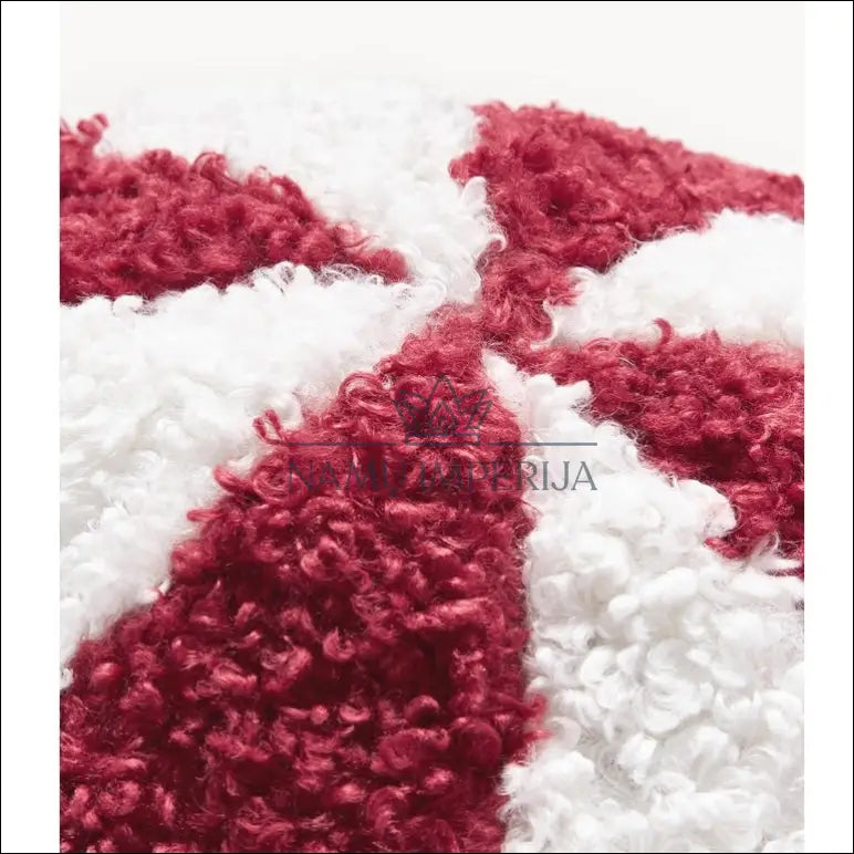 Teddy dekoratyvinė pagalvėlė DI9852 - €30 Save 50% 25-50, __label:Pristatymas 1-2 d.d., color-balta, color-raudona,
