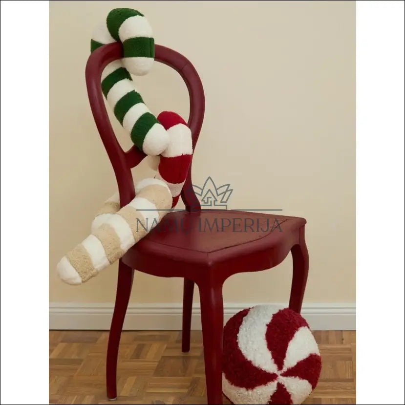 Teddy dekoratyvinė pagalvėlė DI9852 - €30 Save 50% 25-50, __label:Pristatymas 1-2 d.d., color-balta, color-raudona,