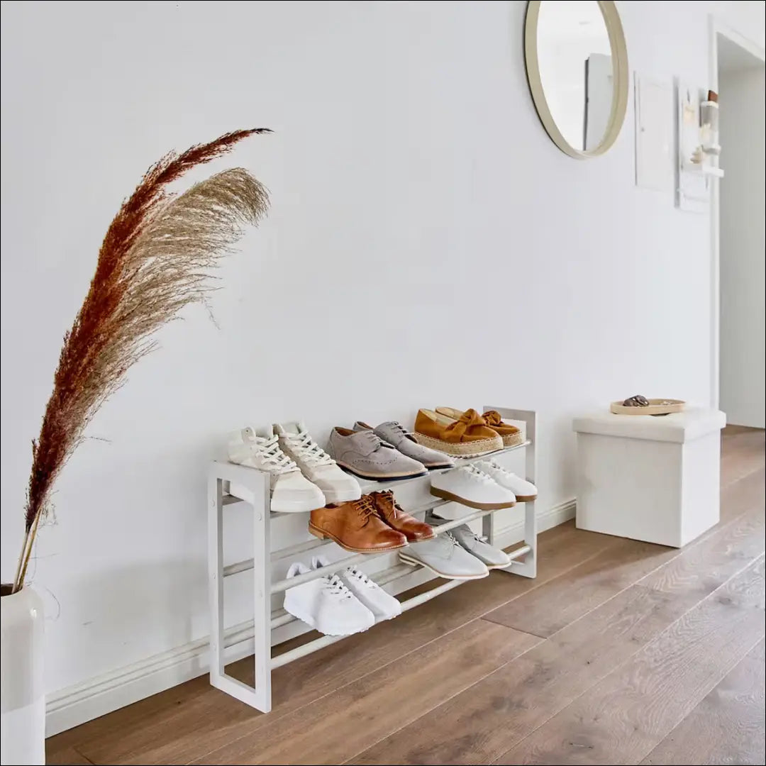 Teleskopinė batų lentyna KI1870 - €28 Save 50% 25-50, __label:Pristatymas 1-2 d.d., batu-lentyna, color-pilka,