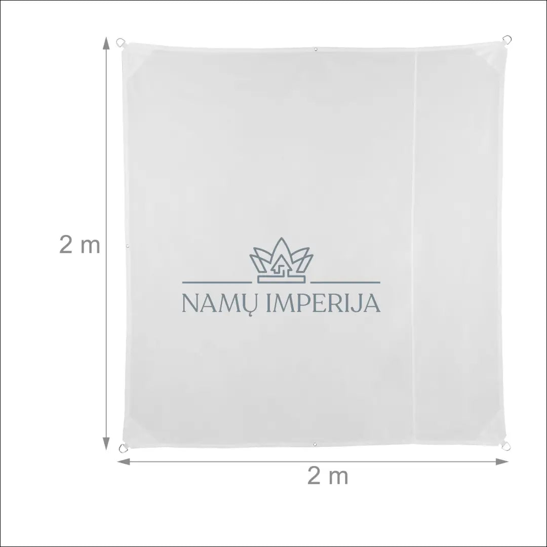 Tentas nuo saulės (2x2m) LI718 - €24 Save 50% __label:Pristatymas 1-2 d.d., color-balta, kita, lauko baldai,