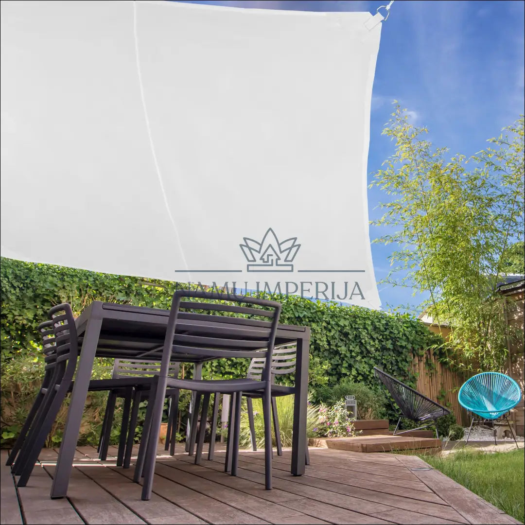 Tentas nuo saulės (2x2m) LI718 - €24 Save 50% __label:Pristatymas 1-2 d.d., color-balta, kita, lauko baldai,