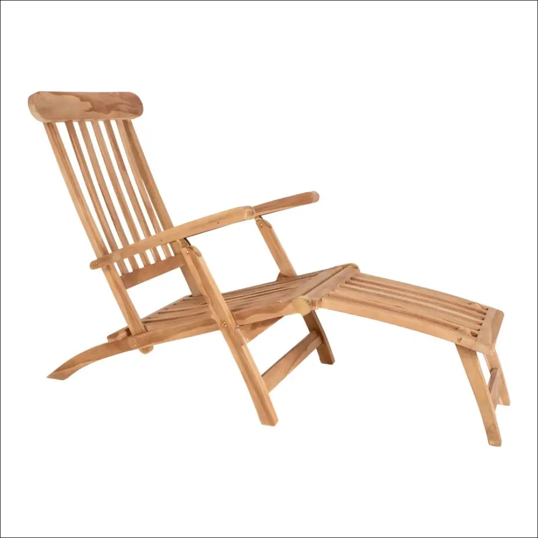 Terasos krėslas su pagalvėle tikmedis/medvilnė natūrali/balta RD1080 - €327 Save 15% __label:Pristatymas 5-14 d.d.,