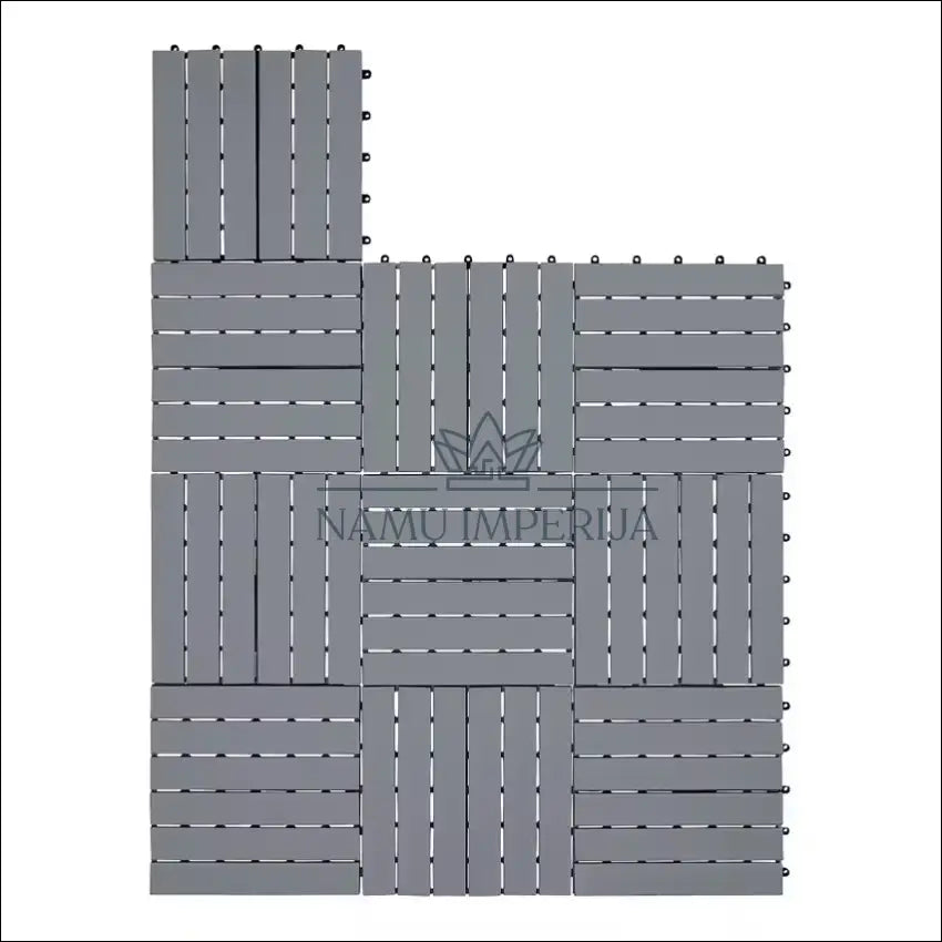 Terasos plytelių rinkinys (10vnt) LI788 €15 Save 50% __label:Pristatymas 1 2 d.d., color pilka, kita, lauko baldai,