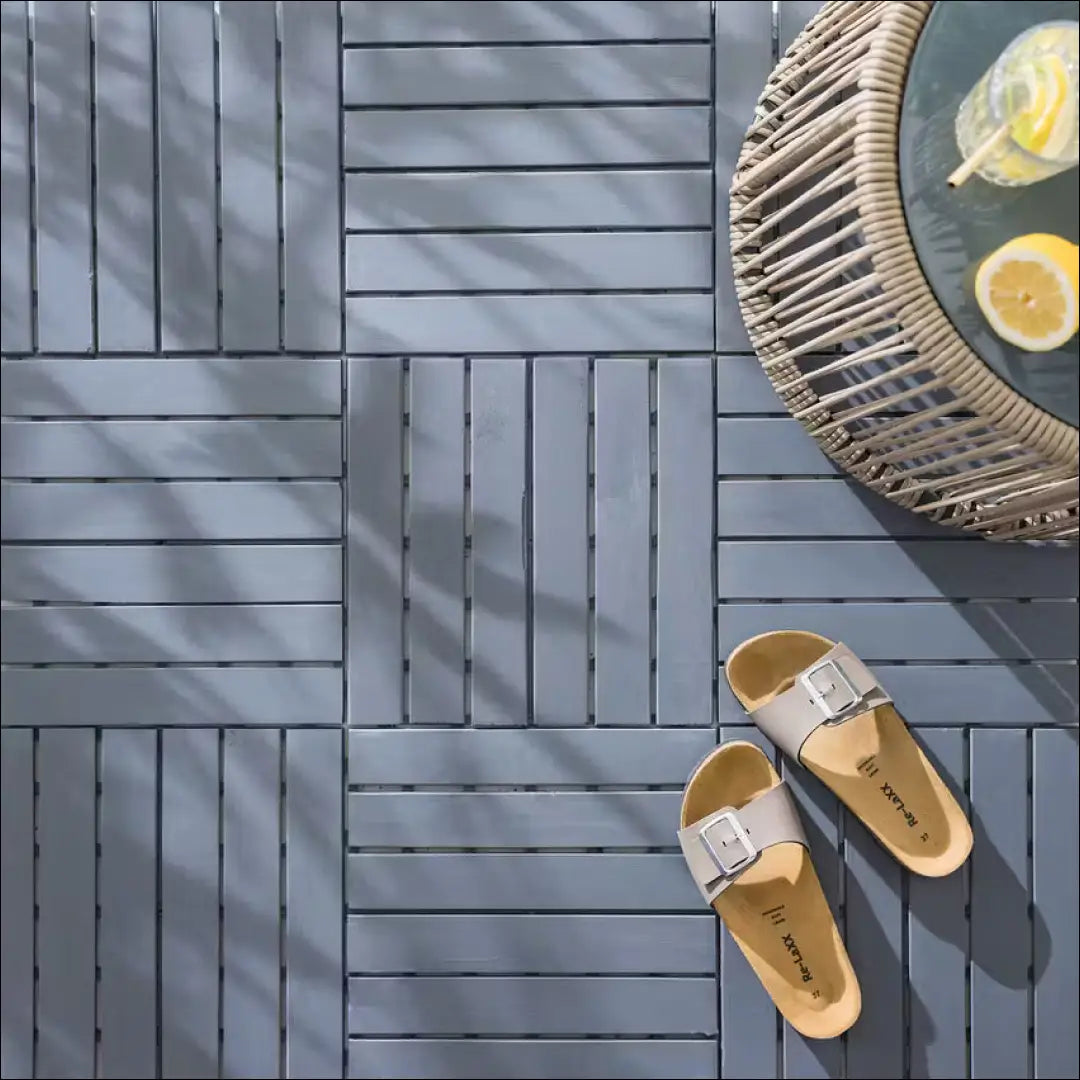 Terasos plytelių rinkinys (10vnt) LI788 - €15 Save 50% __label:Pristatymas 1-2 d.d., color-pilka, kita, lauko baldai,