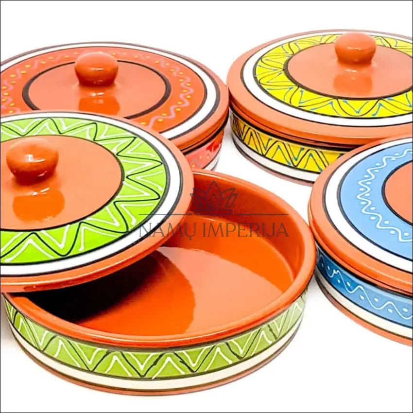 Tortilijos serviravimo indas DI9072 - €21 Save 50% __label:Pristatymas 1-2 d.d., color-ruda, color-zalia, indai,