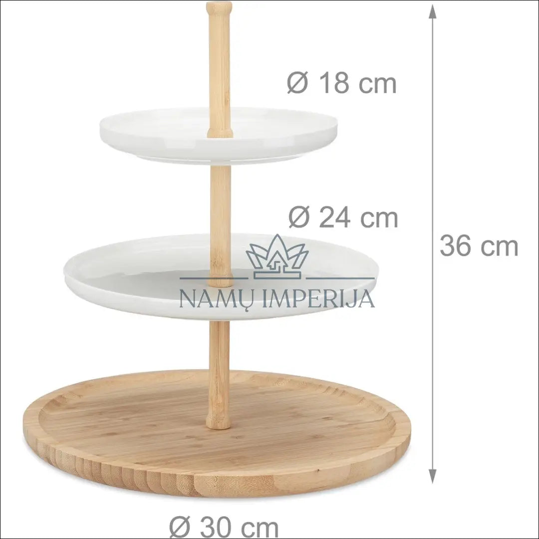 Triaukštis padėklas DA0195 - €19 Save 50% __label:Pristatymas 1-2 d.d., serviravimas, under-25, virtuves,