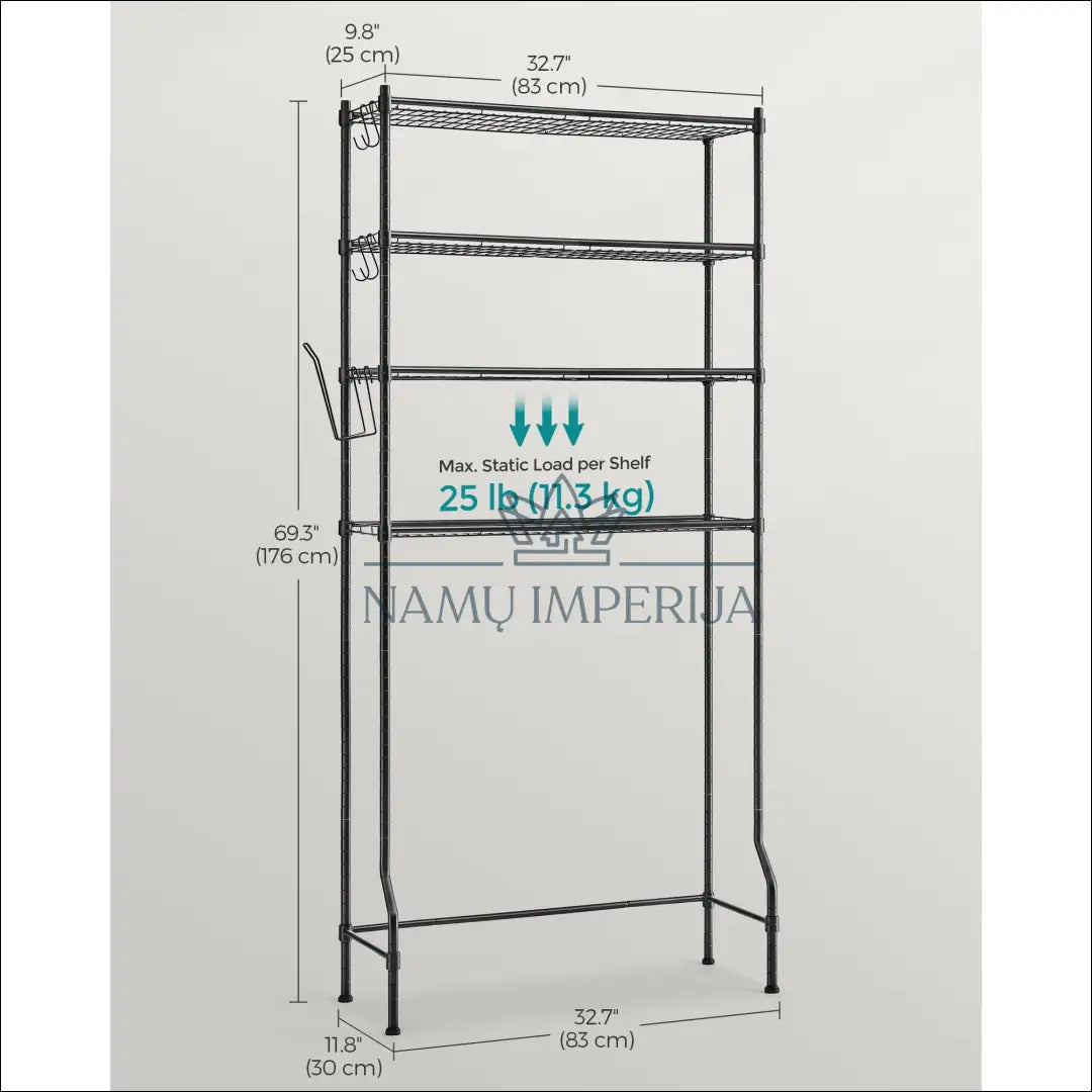 Tualetą apgaubianti lentyna SM787 - €98 Save 30% 50-100, __label:Pristatymas 5-14 d.d., notouch30,