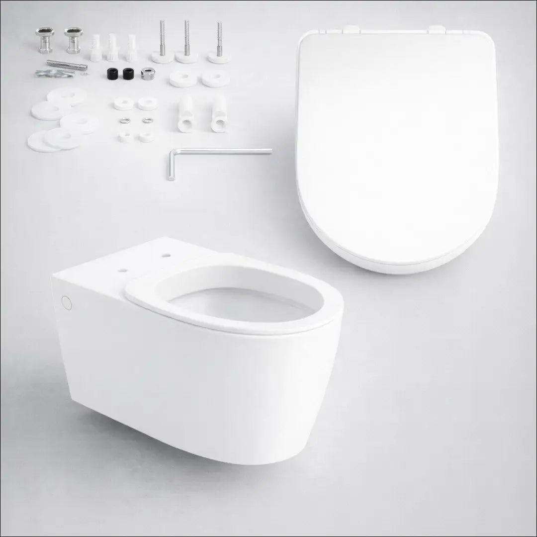 Tualetas “Welltime” KI1816 - €110 Save 50% 100-200, __label:Pristatymas 1-2 d.d., color-balta, kita, material-keramika