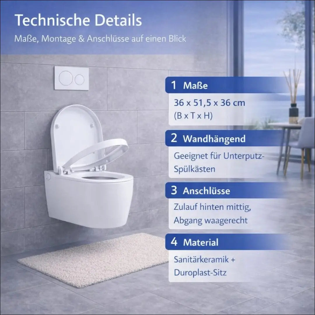 Tualetas “Welltime” KI1816 - €110 Save 50% 100-200, __label:Pristatymas 1-2 d.d., color-balta, kita, material-keramika