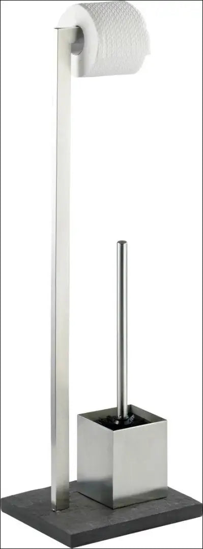 Tualetinio popieriaus laikiklis su šepečiu DI10837 - €22 Save 50% __label:Pristatymas 1-2 d.d., color-juoda,