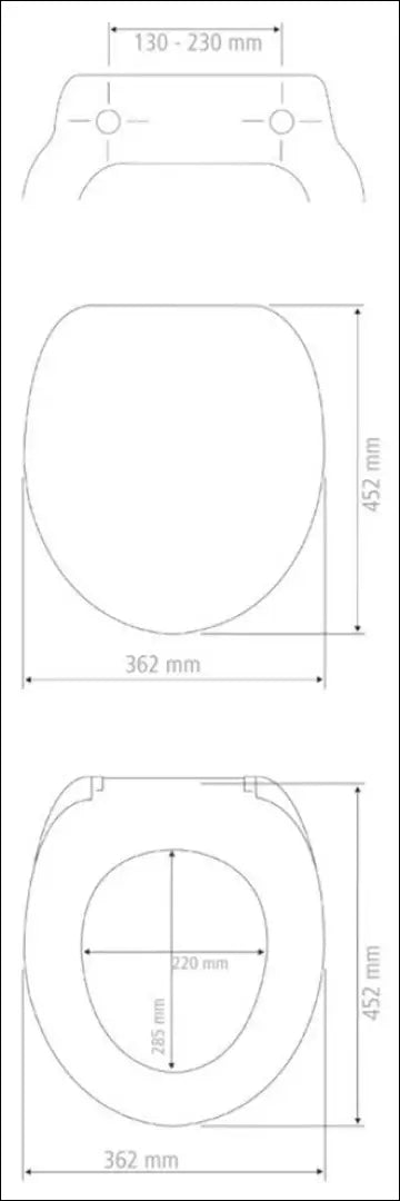 Tualeto dangtis DI12520 - €37 Save 50% 25-50, __label:Pristatymas 1-2 d.d., color-pilka, kita, vonios-aksesuarai Toilet