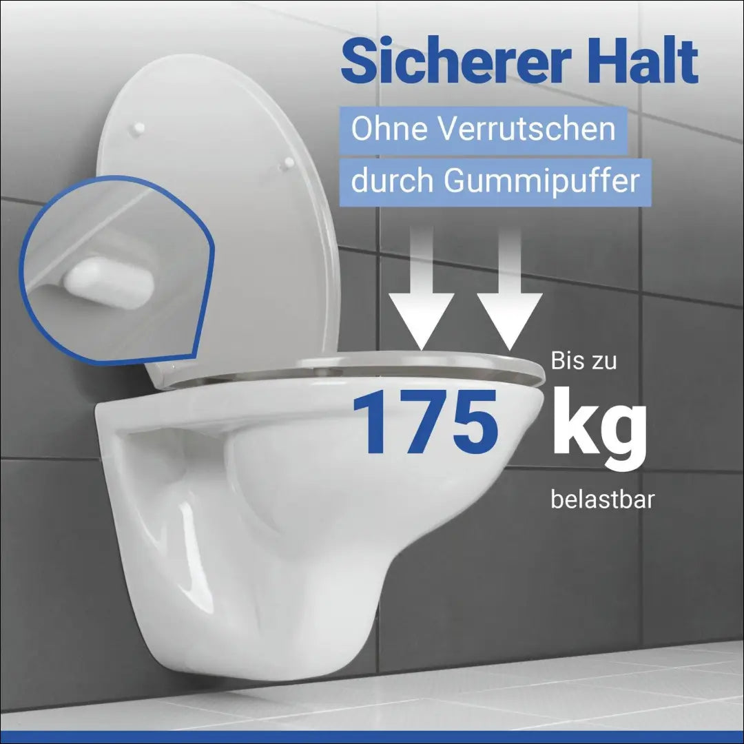 Tualeto dangtis DI12540 - €25 Save 50% 25-50, __label:Pristatymas 1-2 d.d., color-pilka, material-plastikas,