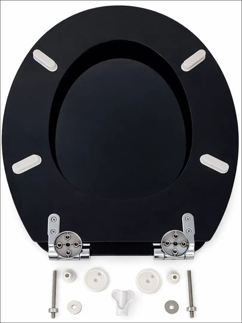 Tualeto dangtis KI1835 - €23 Save 50% __label:Pristatymas 1-2 d.d., color-juoda, material-mdf, under-25,