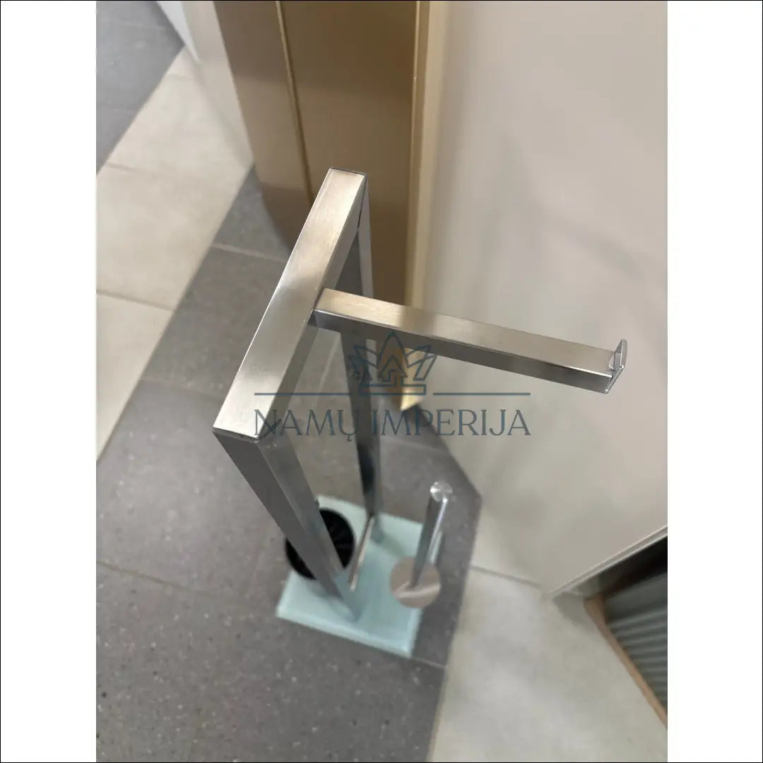 Tualeto šepetys su popieriaus laikikliu DI10179 - €26 Save 50% 25-50, __label:Pristatymas 1-2 d.d., color-sidabrine,