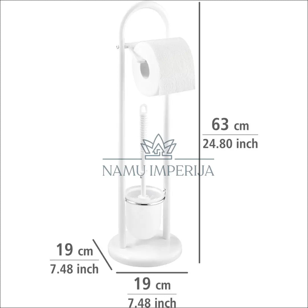 Tualeto šepetys su popieriaus laikikliu DI10213 - €24 Save 50% __label:Pristatymas 1-2 d.d., color-balta,