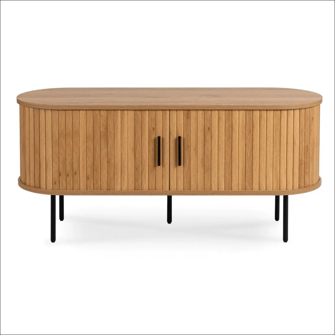 TV spintelė 2 durų ąžuolo spalvos 120 cm TE607 - €209 Save 15% __label:Pristatymas 5-14 d.d., elite, over-200,