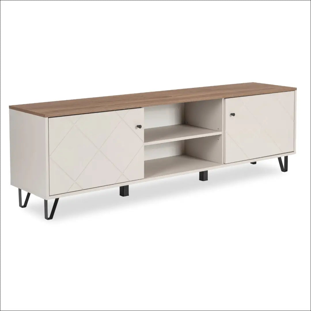 TV staliukas 183 cm kašmyro/Castello ąžuolo spalvos TE2552 - €152.11 Save 15% __label:Pristatymas 5-14 d.d., Newelite
