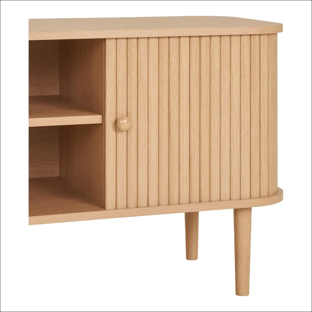 TV staliukas 2 durys natūralios spalvos 113x40x52 cm RD471 - €186 Save 15% 100-200, __label:Pristatymas 5-14 d.d.,