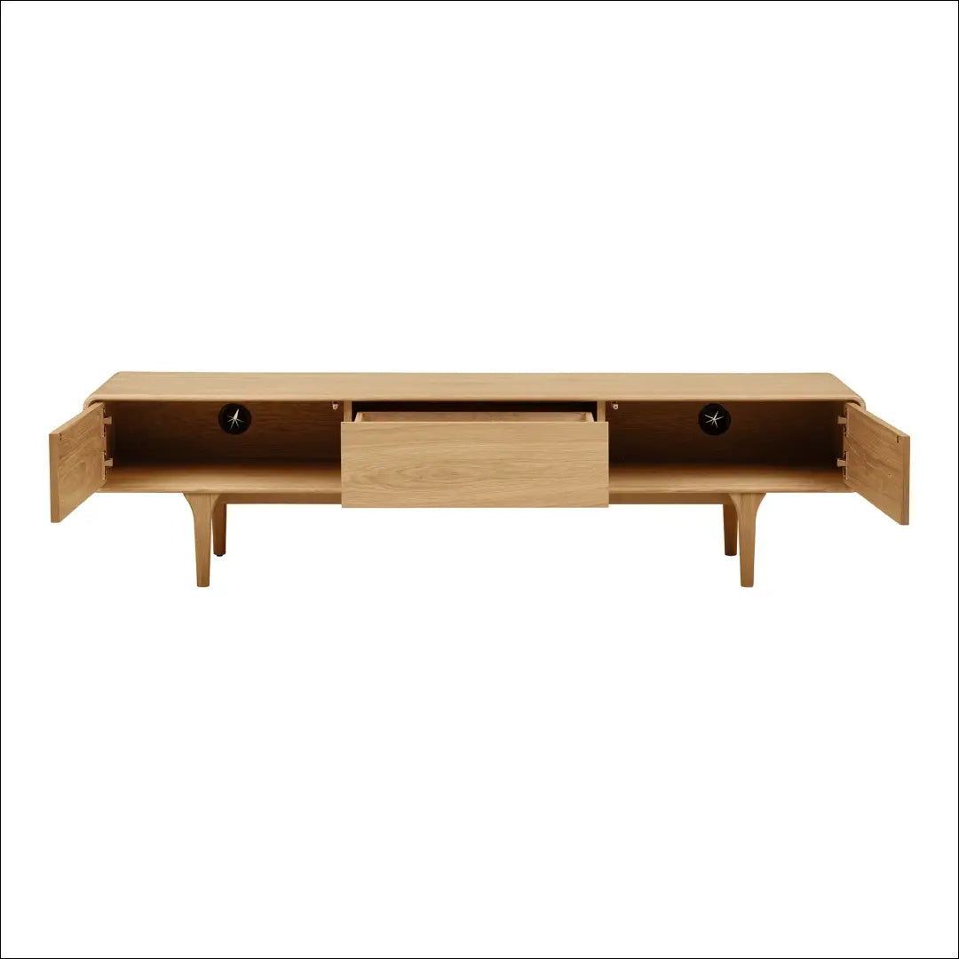 TV staliukas ąžuolo spalvos natūralios 180x45x45 cm RD533 - €908 Save 15% __label:Pristatymas 5-14 d.d., Natūrali,